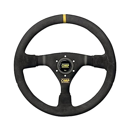 OMP (OD/1980/N) Steering Wheel, Black - Image 1