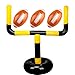 Restroma 4 Pcs Jumbo Inflatable Football Set Include 1 Giant Inflatable Football Goal Post and 3 Pcs Blow Up Footballs Beach Balls for Summer Beach Lawns Outdoor Sports Game - Image 2