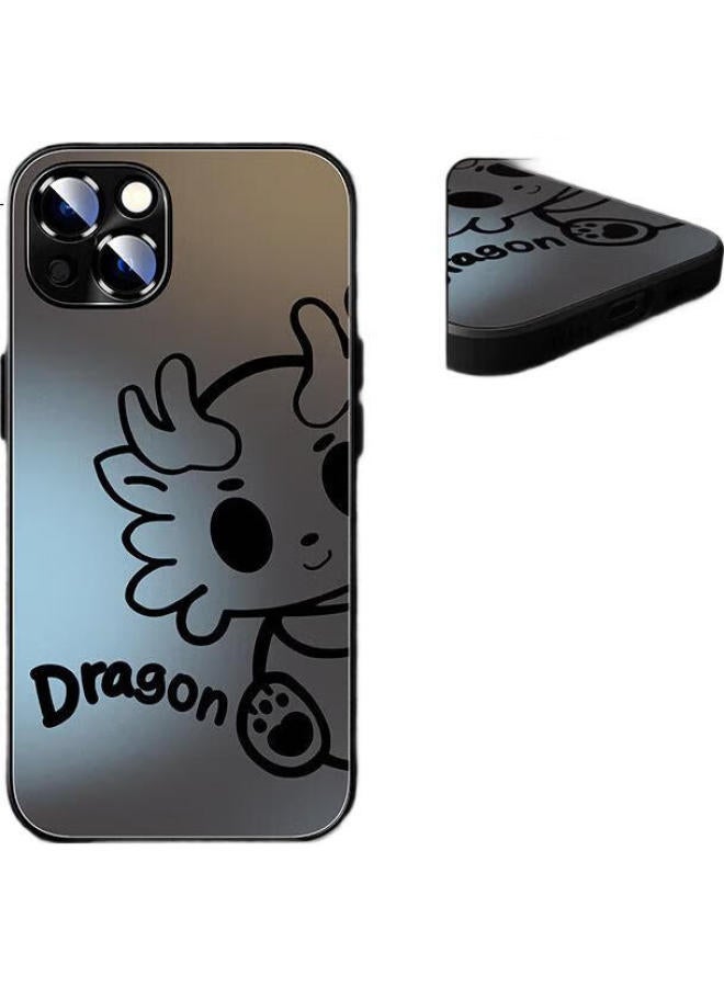 Xp Apple 15 Phone Case Lens Full Cover Iphone 15 Frosted Heat Dissipation Matte Anti-Fingerprint Anti-Drop Silicone Gel Men And Women Couple High-End Feeling - Graphite Gray Independent New Style - Image 1