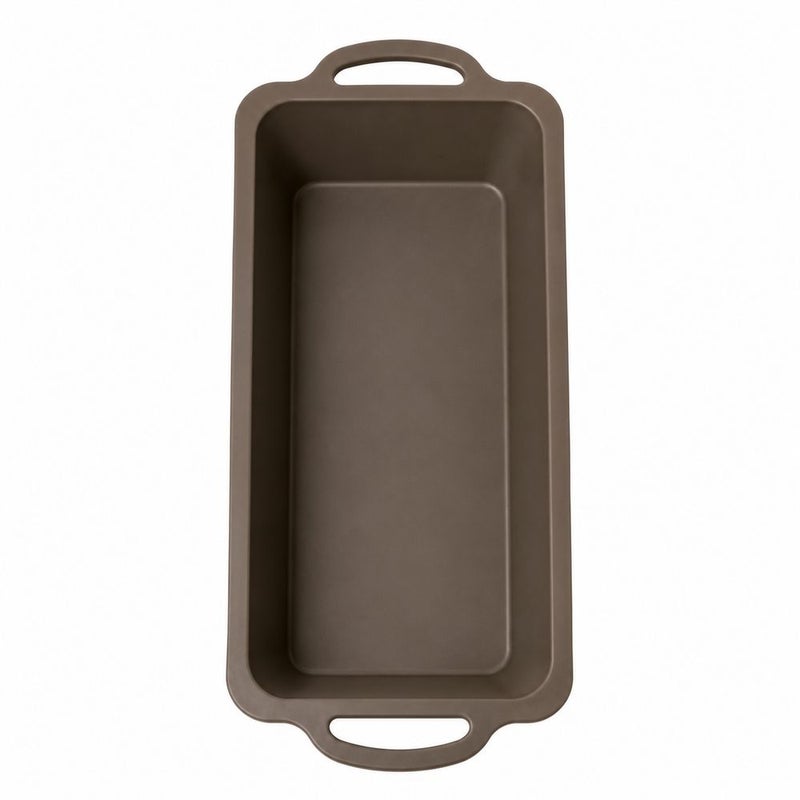 Rectangular Silicone Baking Tray with Handles - Brown - G‏111 - Image 4
