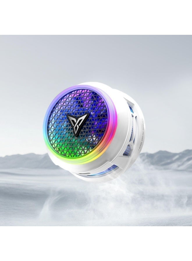 Flydigi B9X Mobile Phone Cooling Fan - Low Noise, Smart Temperature Control, RGB Lighting - Image 5
