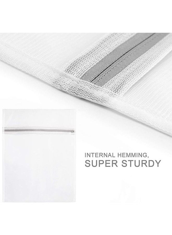 Generic Durable Fine Mesh Laundry Bags 3Pcs Honeycomb Mesh Laundry Bags  - Image 5