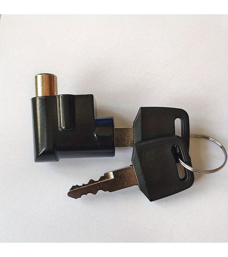 E Bike Battery Box Lock 1 Set Large Head Anti Theft Electric Bicycle Security - Image 4