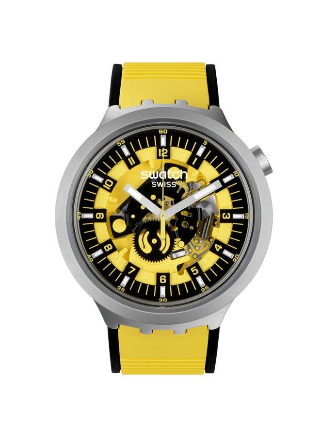 سواتش ساعة يد من المطاط بعقارب SB07S109 - Image 1