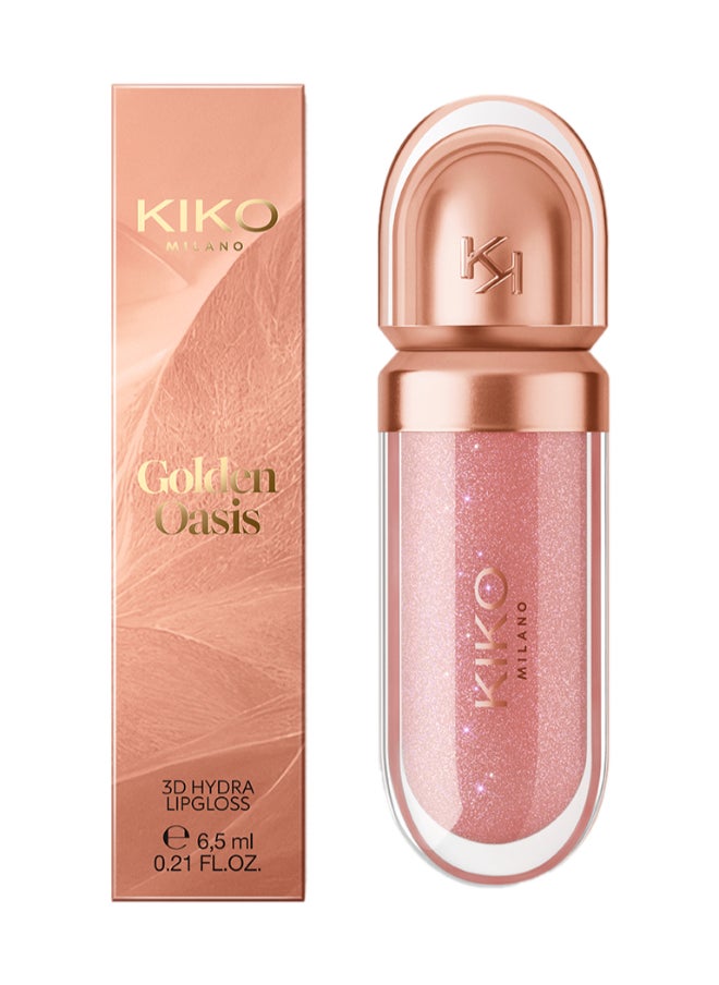 KIKO MILANO - Golden Oasis 3D Hydra Lip Gloss 01 - Image 1