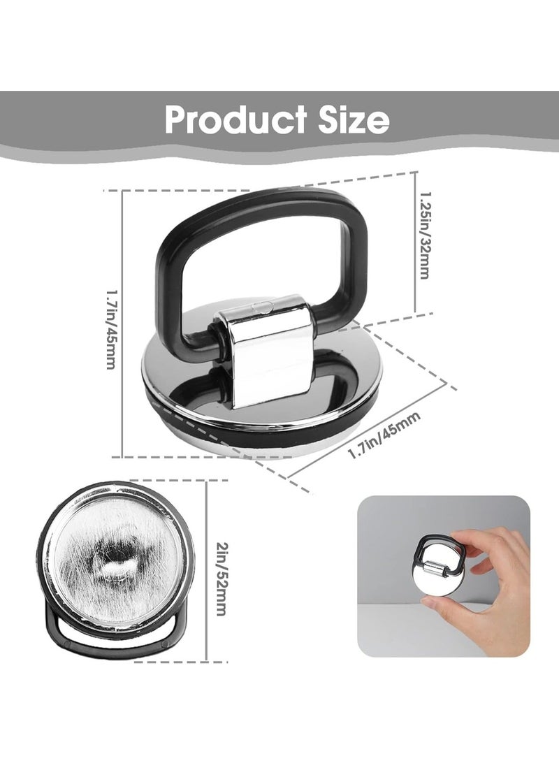 XiuWoo Sink Plug with Grab Handle 46mm Easy Grip Kitchen & Bathroom Basin Premium ABS Chrome Finish Bath Drain Stopper, Water Resistant - Image 4