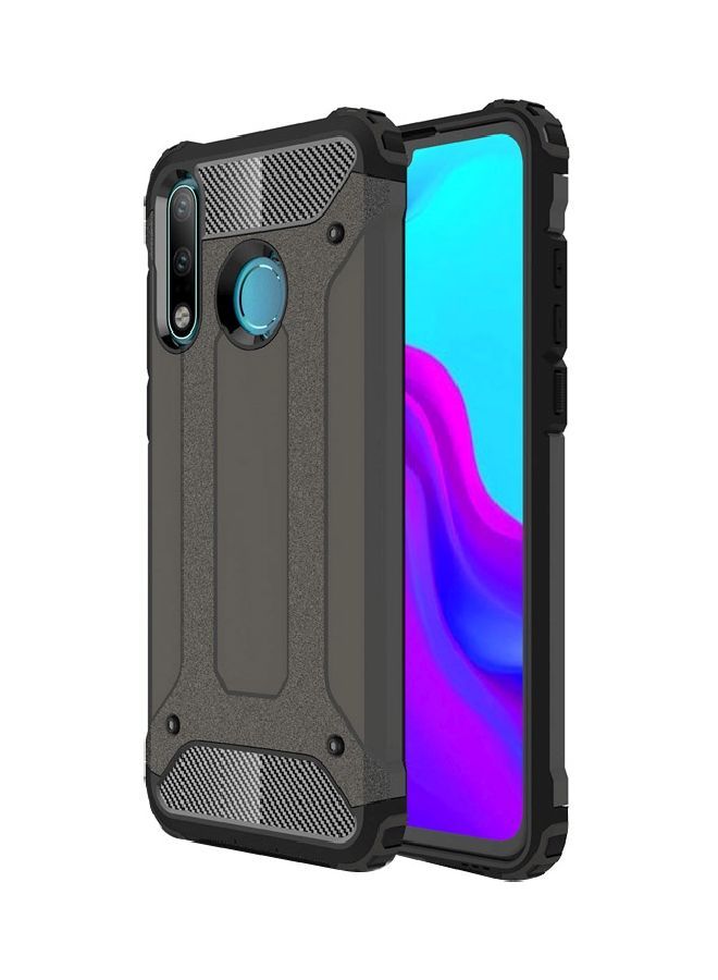 NIBEMINENT Armor Case Cover For Huawei P30Lite Brown - Image 1