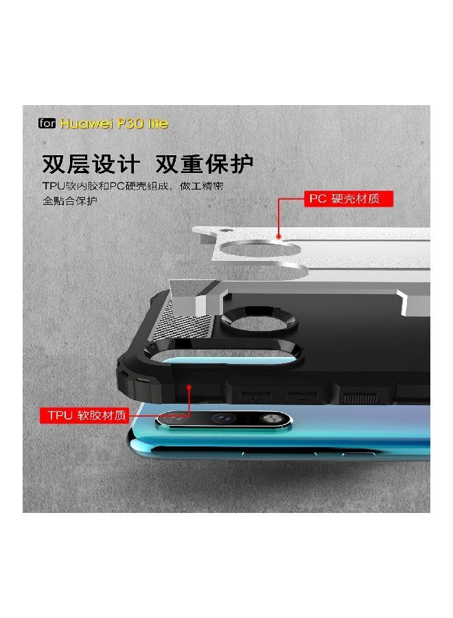 NIBEMINENT Armor Case Cover For Huawei P30Lite Brown - Image 3