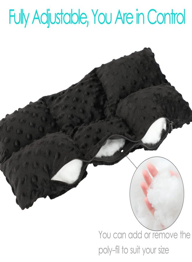D. Cozy Ostomy Seat Belt Pillow Stoma Seatbelt Protector Ostomy Bag Cover Pillow for Driving Ileostomy Ostomy Support Pillow Urostomy Supplies Car Women Men Minky Dot Black - Image 5