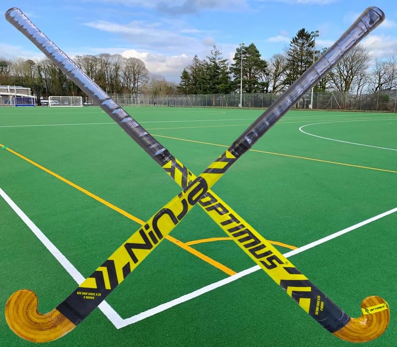 Optimus® FX1 Ninja Hockey Stick 37 Inch for Senior - Carbon & Fiber Glass with Laminated Head - Image 1