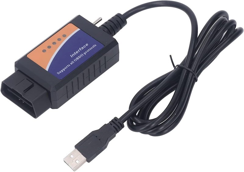 Keenso OBD2 Scanner Car Diagnostic Tool OBDII Code Reader ELM327 USB V1.5 with PIC18F25K80 Chip for Kuga ABS Bleeding Coding 38 More Services - Image 5