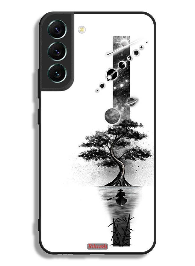 Tolwak Samsung Galaxy S22 Plus 5G Protective Case Cover Earth Space Art - Image 3