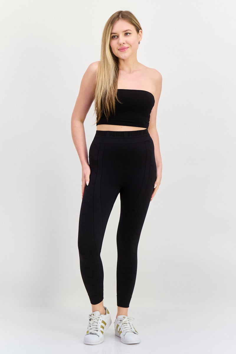 PUMA Women Sportswear Fit Training Leggings, Black - Image 2