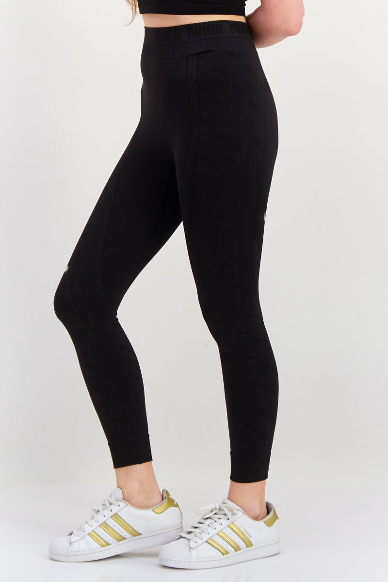 PUMA Women Sportswear Fit Training Leggings, Black - Image 4