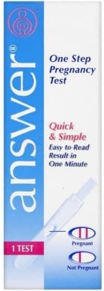 Answer One Step Pregnancy Test