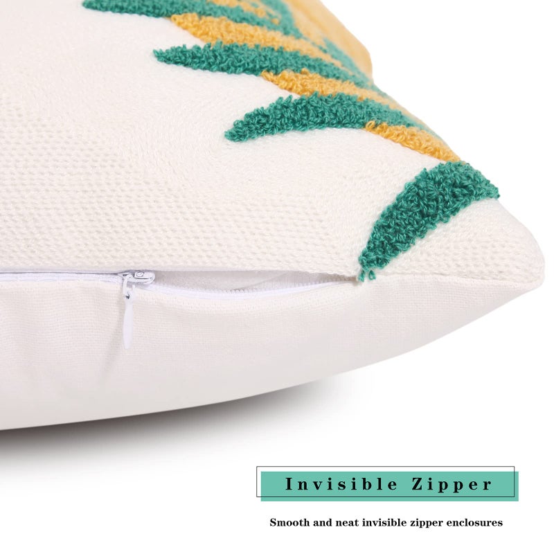 Merrycolor Boho Throw Pillows 12x20 Inches Soft Mid Century Modern Pillowcase Lumbar  Aesthetic Decorative Throw Pillows for Couch Bed Sofa Bedroom(Only 1 Pillow Cover) - Image 3