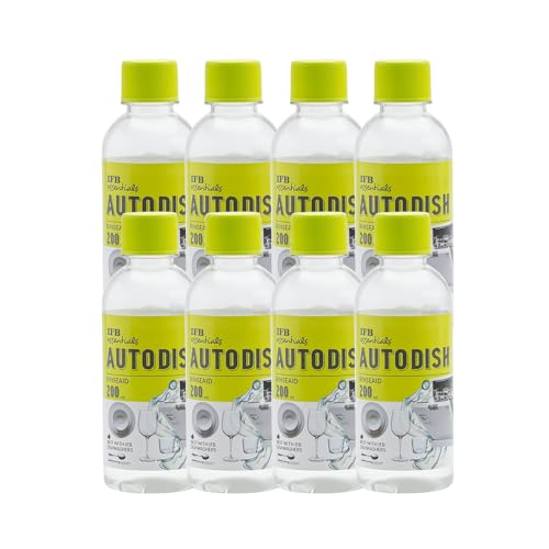 IFB essentials Dishwasher Autodish Rinse Aid (Pack Of 8*200ml) - Image 1