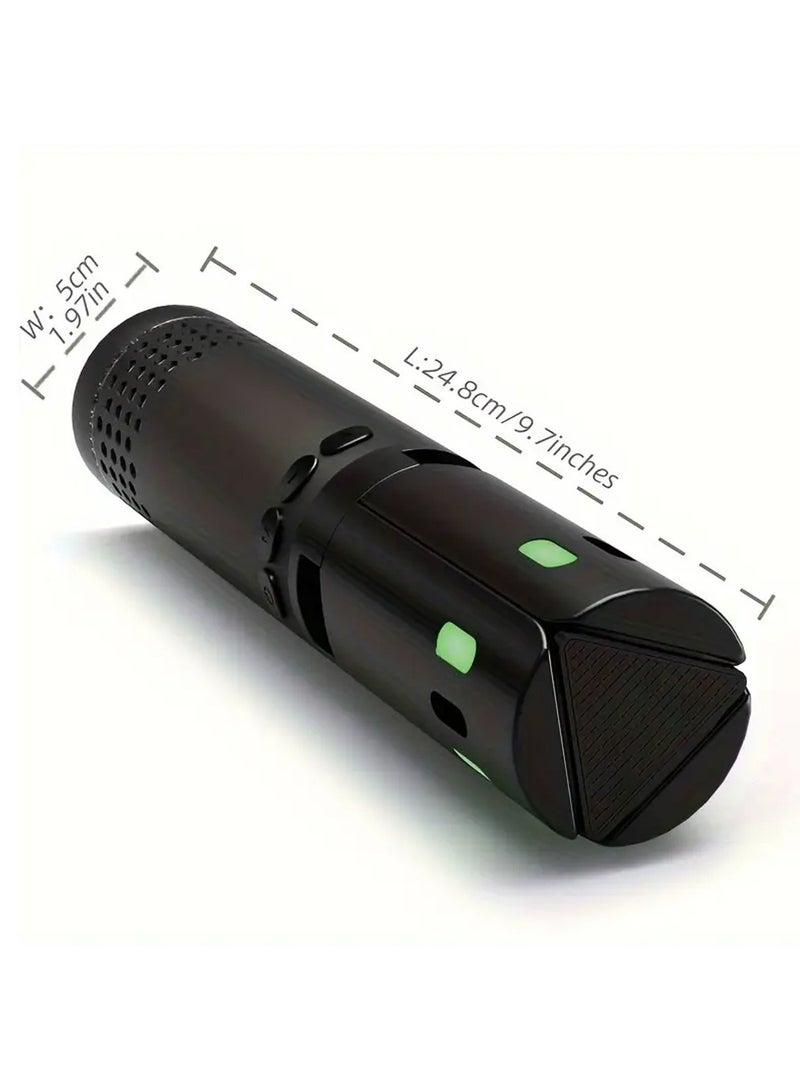 YOUGE Camping Light Telescopic,Rechargeable Collapsible Camping Lanterns with Stand,7800mAh Magnetic Waterproof Camping Lamp,Outdoor Light for Emergency,Cool Camping Must Haves (Black)  - Image 2