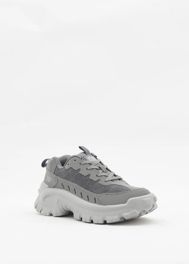 CAT erpillar Intruder Essential Grey Suede Men's Sneakers  - Image 2