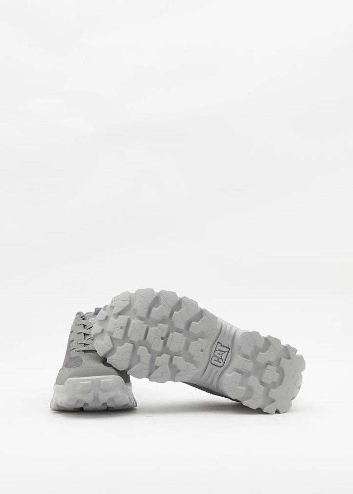 CAT erpillar Intruder Essential Grey Suede Men's Sneakers  - Image 3