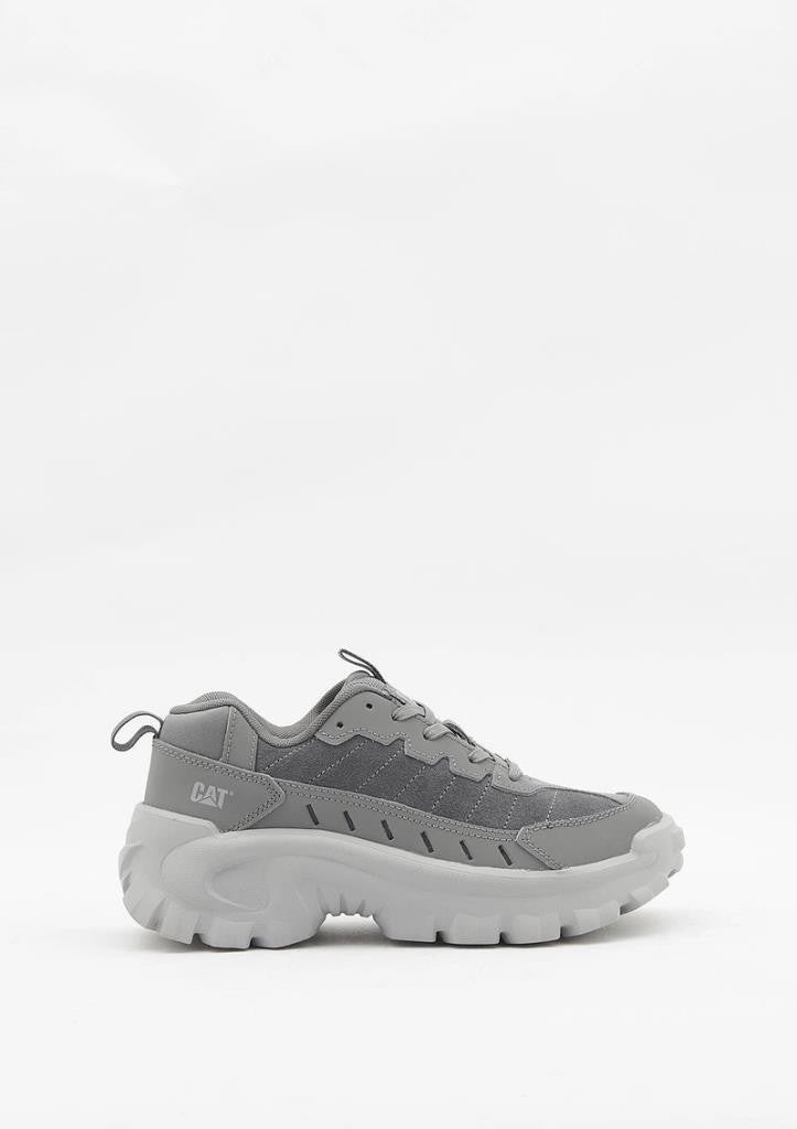 CAT erpillar Intruder Essential Grey Suede Men's Sneakers  - Image 1