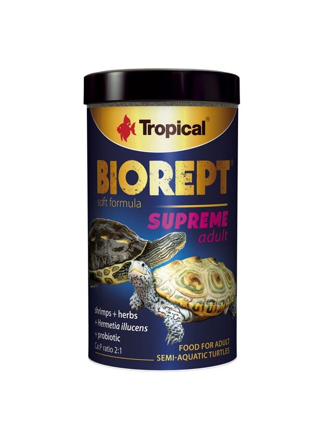 Tropical Softline Biorept Supreme Adult Turle Food For All Aquatic Turtle & Tortoise Food 70G/250Ml - 11474  - Image 1