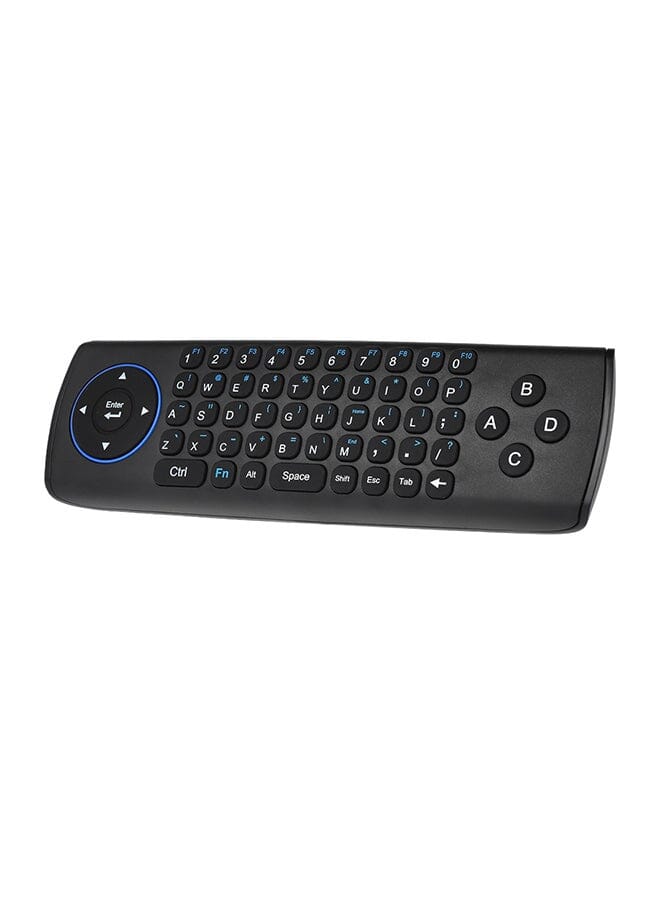 Zaboon Wireless Keyboard Remote Control For Smart Tv Black