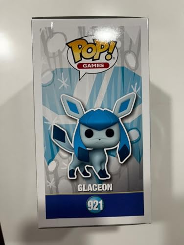 Funko Pop Games glaceon Flocked hot Topic Exclusive Vinyl Figure DRM230302 - Image 5