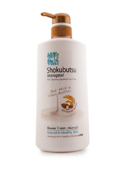 Shokubutsu Shower Cream (Oat Milk & Shea Butter) 500 ml