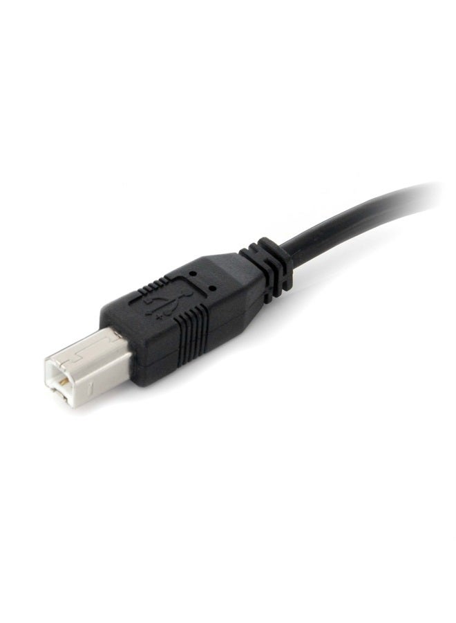 StarTech .com 9 m / 30 ft Active USB A to B Cable - M/M - Black USB 2.0 A to B Cord - Printer Cable - Extension USB Cable (USB2HAB30AC) - Image 3