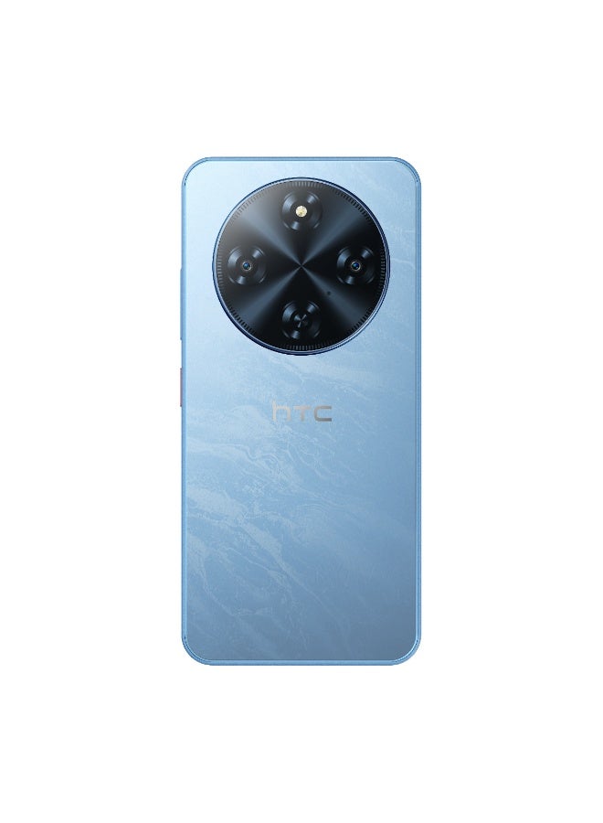 HTC Wildfire E5 Elite 4G Dual SIM Smartphone, 6+12GB RAM, 256GB Storage, Light Blue with Free HTC Wireless Speaker S15 - Middle East Version - Image 4