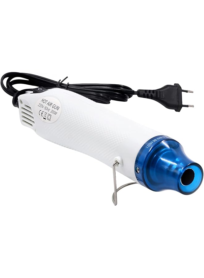 erorex Hot Air Machine 300W Hot Air Machine Portable Hot Air Gun Heating And Shaping Tool For Soft Clay Relief Powder Heat Shrinkable Sheet 220V Eu Plug - Image 1
