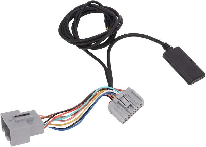 ويوبلز وحدة بلوتوث AUX للسيارة، محول راديو لاسلكي أسود بديل لسيارات C30 C70 S60 S70 S80 - Image 1