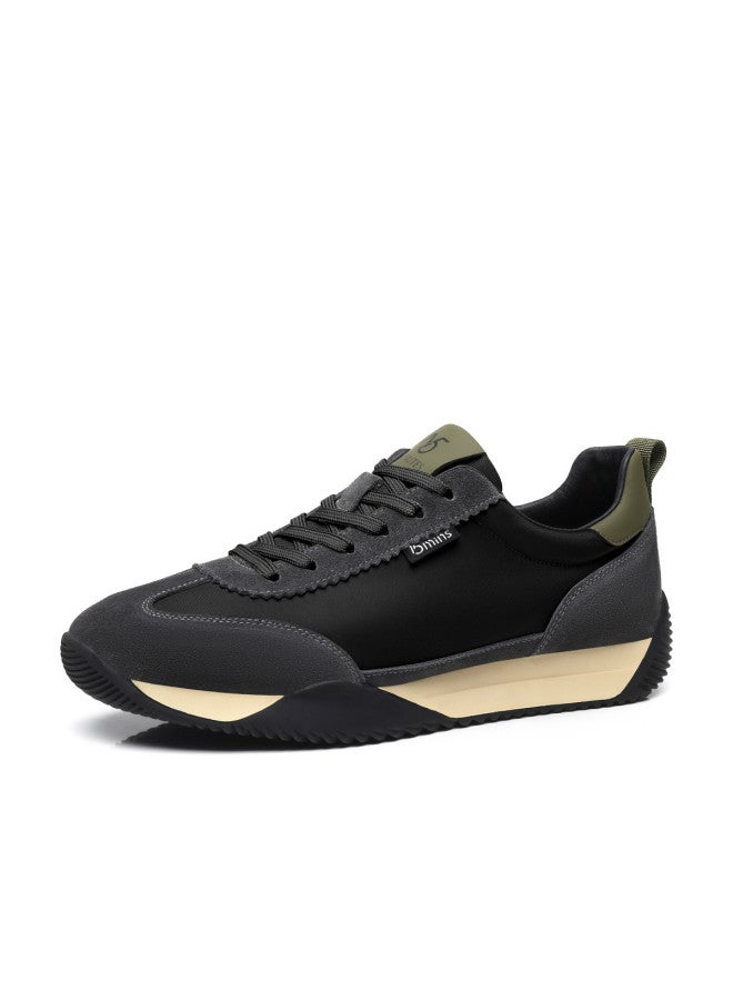 15MINS Men's Casual Canvas Shoes Retro Lace-up Fashion Sneakers Simple Versatile Durable Lace-up Men's Leisure Sports Shoes - Image 4