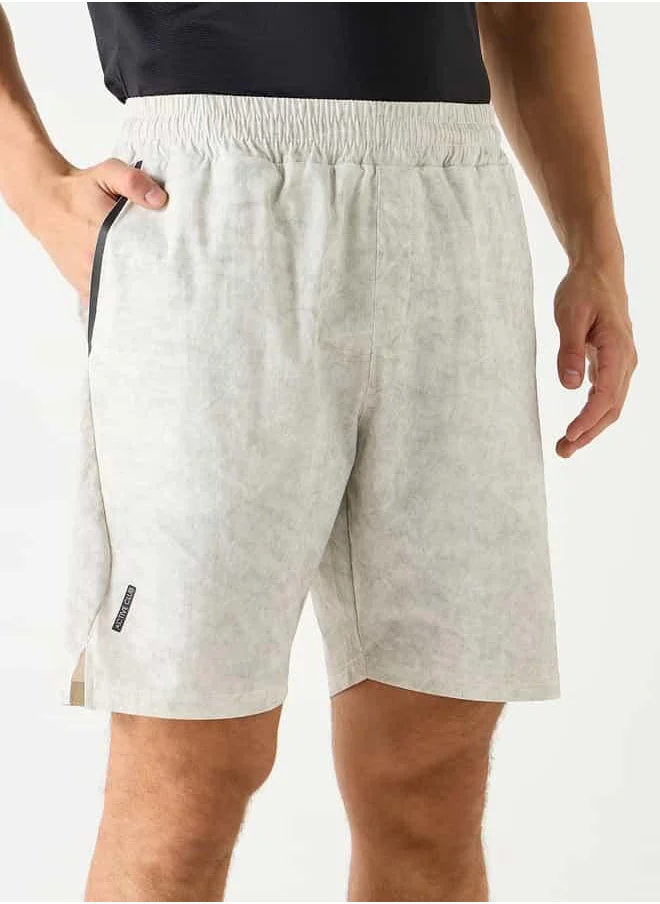 ADOT by Splash Elasticated Waistband Shorts with Pockets