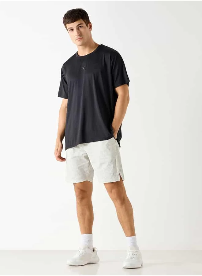 ADOT by Splash Elasticated Waistband Shorts with Pockets
