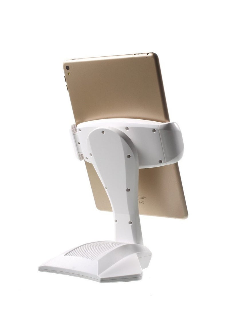 Universal Desk Tablet Mount Stand for iPad Pro 12.9 iPad Mini 4 White Grey - Image 5