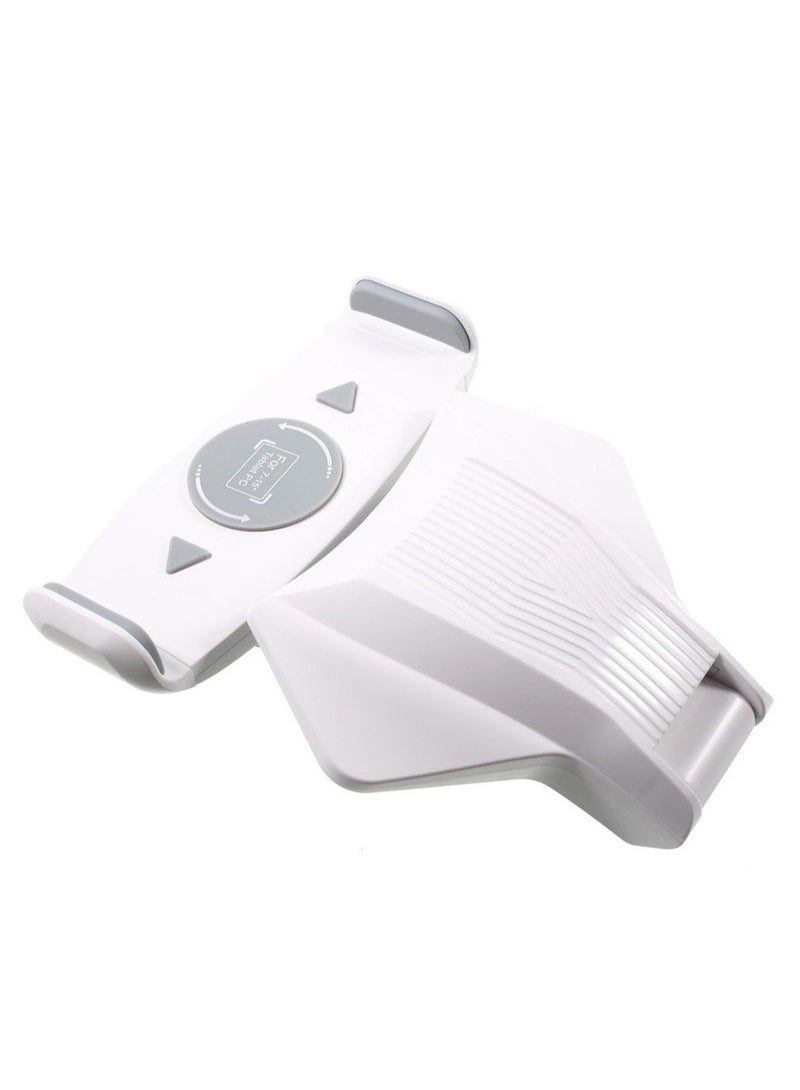 Universal Desk Tablet Mount Stand for iPad Pro 12.9 iPad Mini 4 White Grey - Image 3