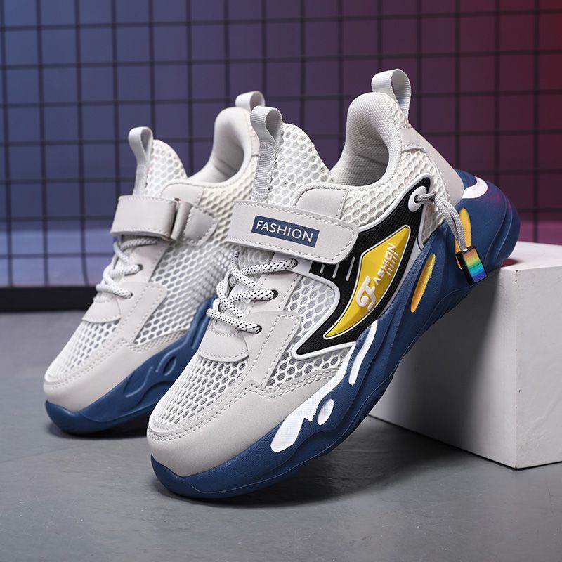 Mesh Sneakers Lightweight Flexible Sole Walking Shoes For Kids Indoor And Outdoor Activities - Image 2