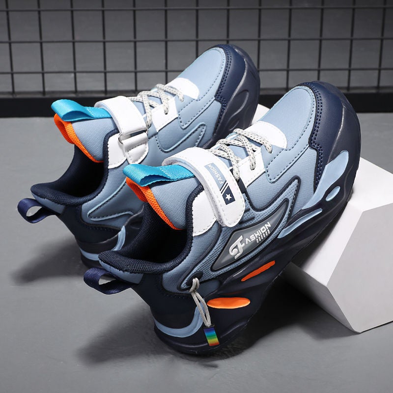 Mesh Sneakers Lightweight Flexible Sole Walking Shoes For Kids Indoor And Outdoor Activities - Image 1