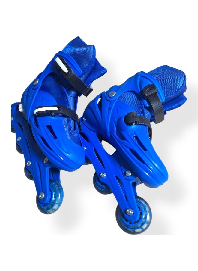 فلاش مجموعة زلاجات فلاش للأطفال مع معدات الحماية، صف واحد، موديل ٢٠٢٥-٢٠٢٦ - Image 5