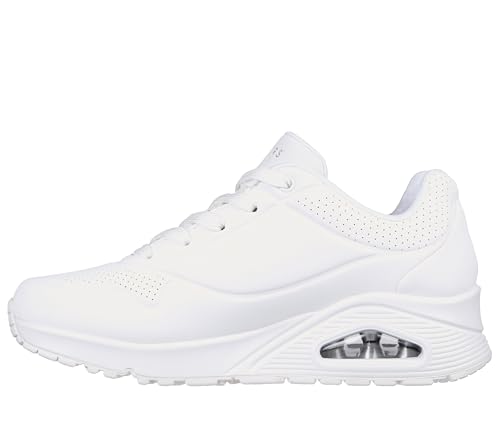SKECHERS سكتشرز حذاء سنيكرز للنساء أونو-ستاند على الهواء، W، 8 Wide - Image 3