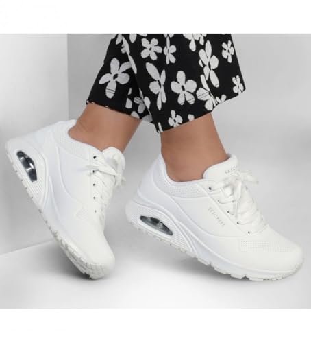 SKECHERS سكتشرز حذاء سنيكرز للنساء أونو-ستاند على الهواء، W، 8 Wide - Image 2