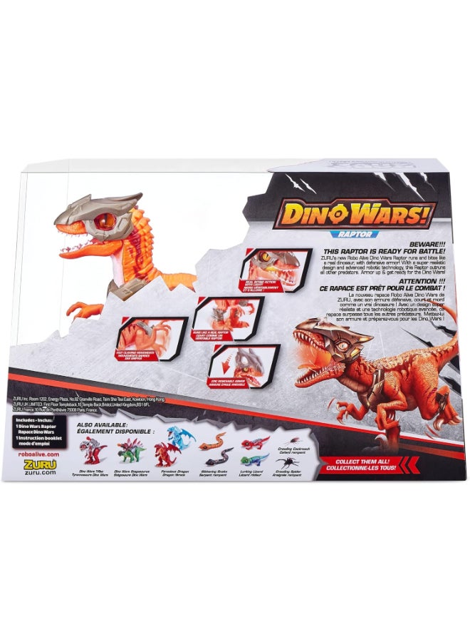 Robo Alive Dino Wars Raptor Toy by ZURU - Image 2