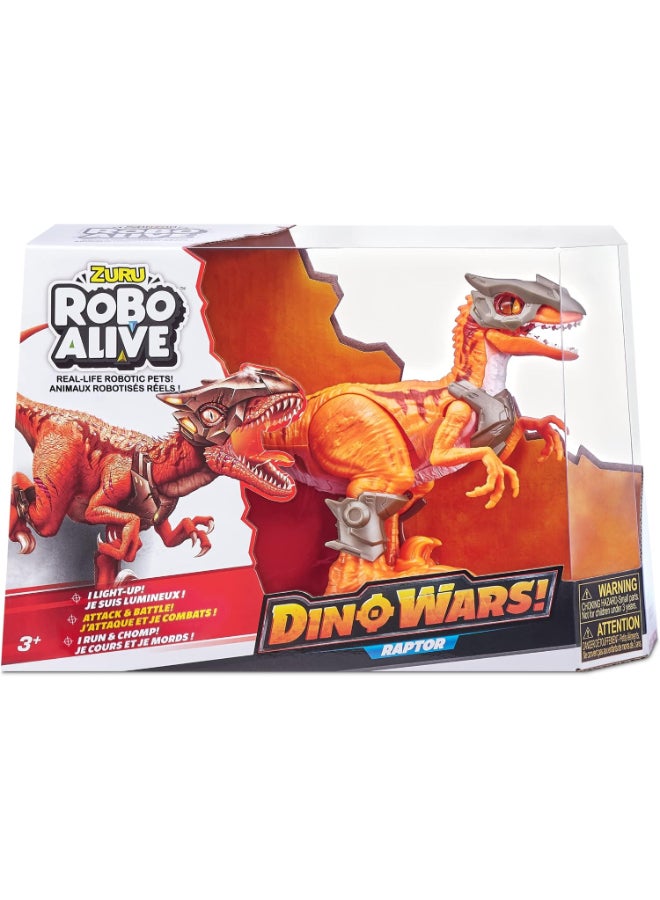 Robo Alive Dino Wars Raptor Toy by ZURU - Image 1