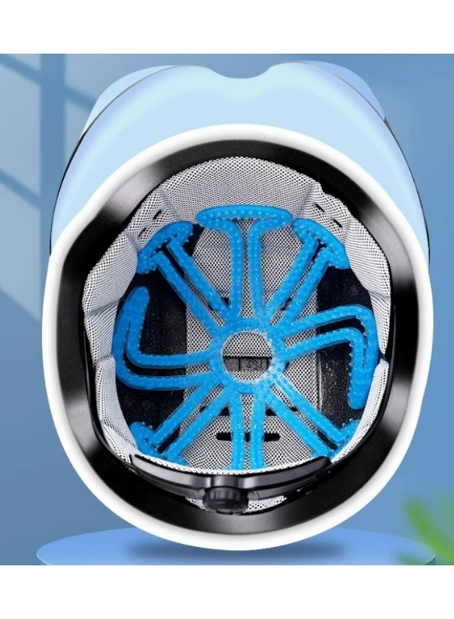 Helmet Inner Liner Pad,Motorcycle Cycling Helmet Silicone Liner,Silicone Helmets Liners Breathable Pad - Image 4