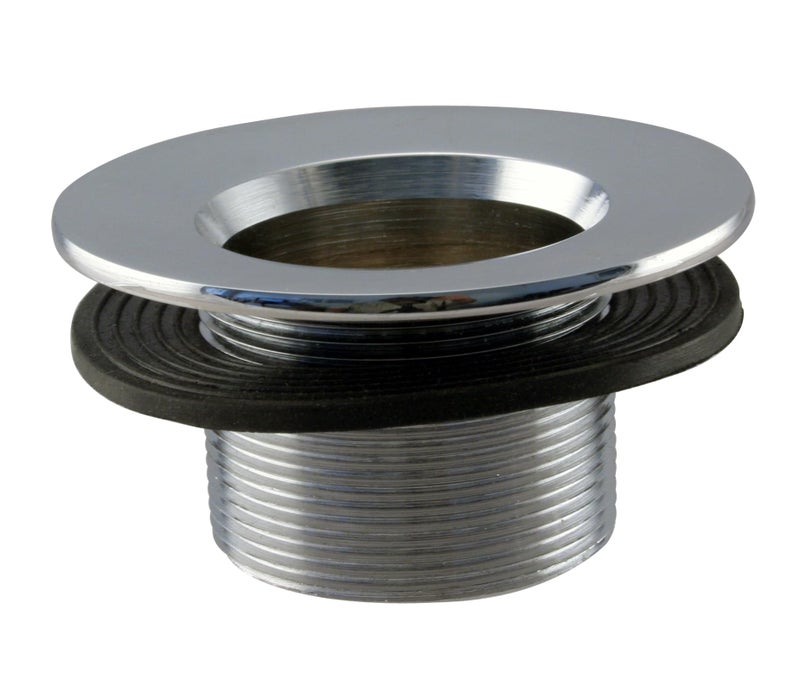 ويست براس Westbrass 792Socp-F حوض تصريف الجسم 1-3/8 بوصة - كروم مصقول بخيط رفيع - Image 1