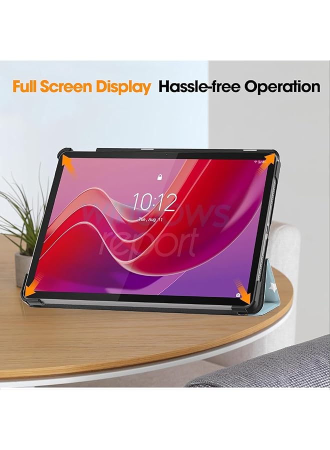 إيروريكس حافظة متوافقة مع لينوفو تاب بي 12 شياوكسين باد برو 12.7 بوصة Tb370Fu Folio Smart Cover خفيف الوزن نحيف ثلاثي الطي مقاوم للصدمات مع حامل مغناطيسي قابل للطي من الجلد Djs - Image 4