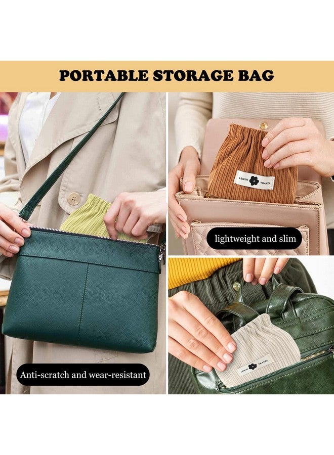 Minitul Elastic Hair Tie Organizer, Portable Travel Mini Storage Bag Makeup Pouch Popper Organizer for Women Girls Travel and Home Storage - Image 5