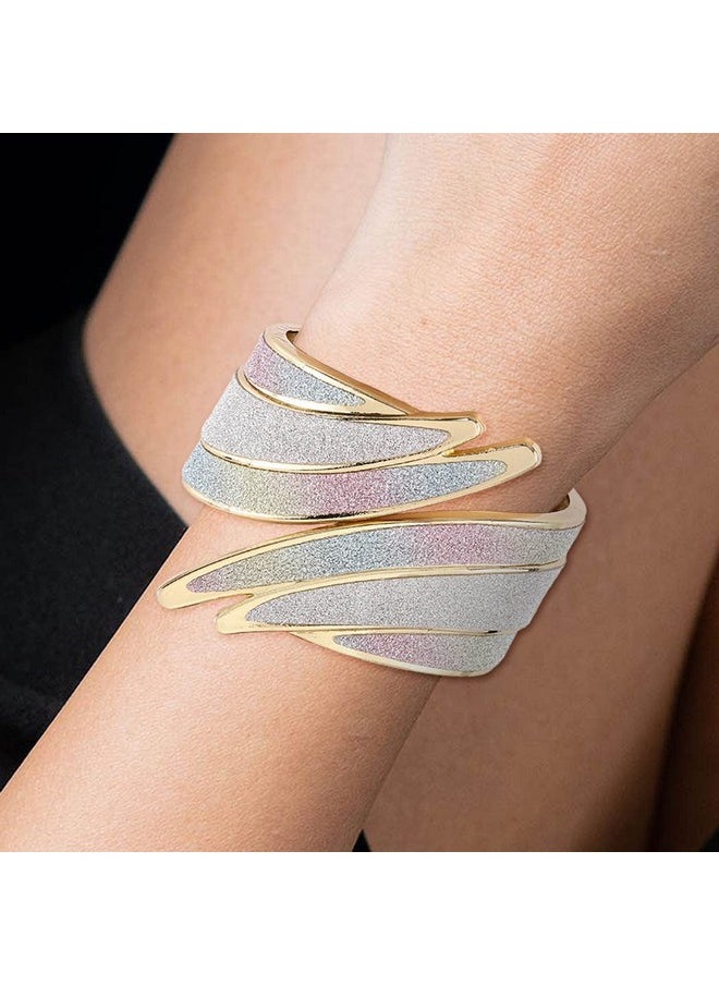 Stylish Alloy Bracelet Cuff Bracelets Stretch Bracelets Wing Bracelets Sparkly Hand Chain Wedding Parties Jewelry Accessories For Women (Silver) - pzsku/Z996CBD1A331FBF8F4A0BZ/45/_/1735816611/e10f2b08-60dc-4dcc-8fc5-44e7987c55c4